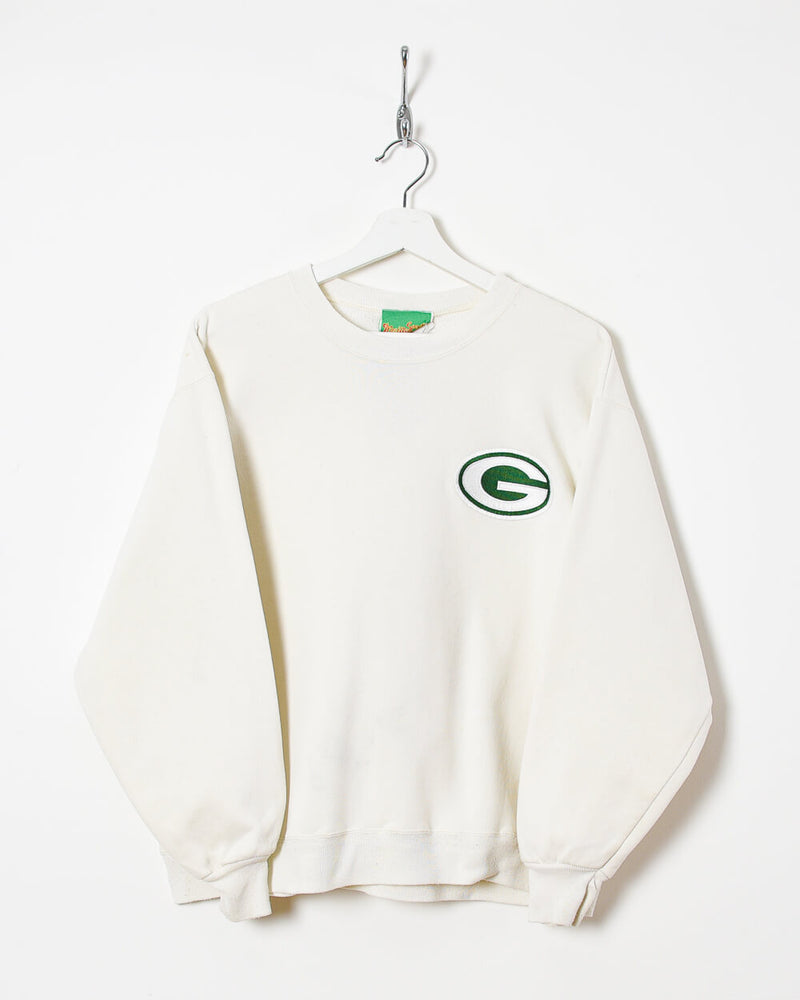 Vintage 90s Green Lee Sport Green Bay Packers Sweatshirt - Medium Cotton–  Domno Vintage